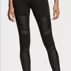 NWT Victoria’s Secret Moto Leggings S